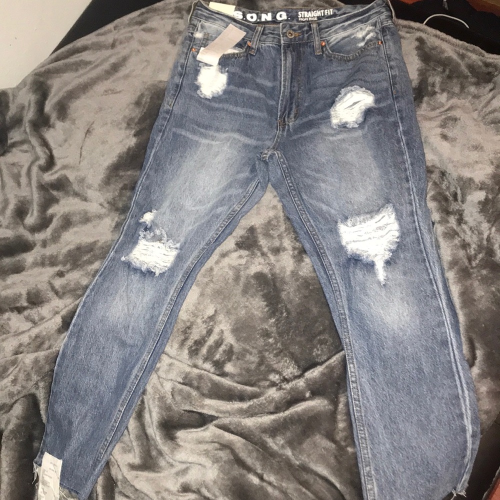 Cute denim jeans 😍🔥